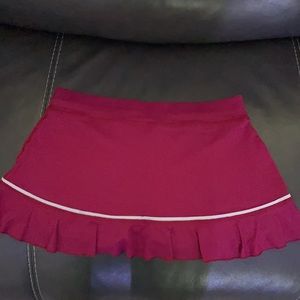 Tennis skirt and top size small